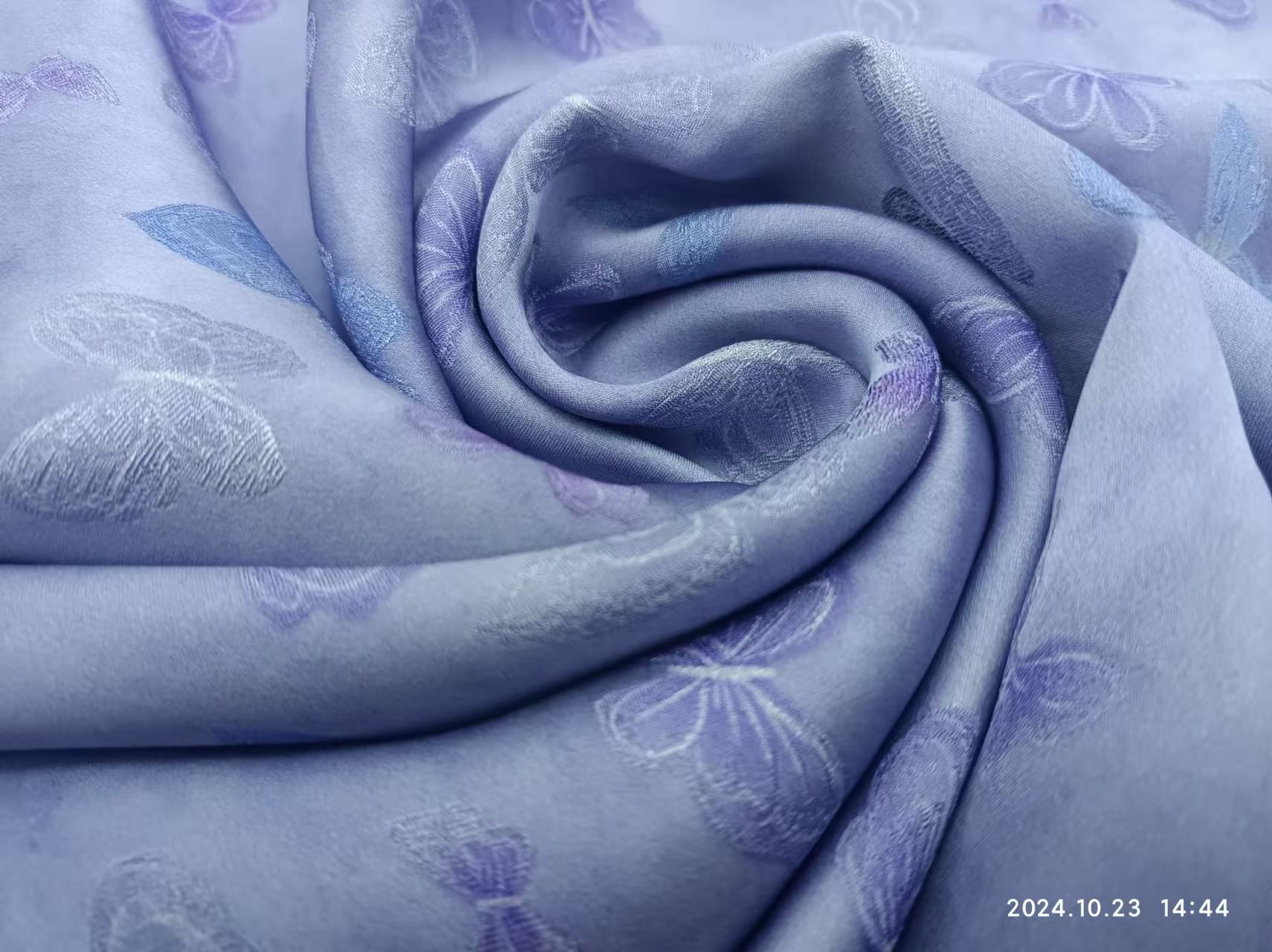 Viscose Butterfly Jacquard Print LP3521H