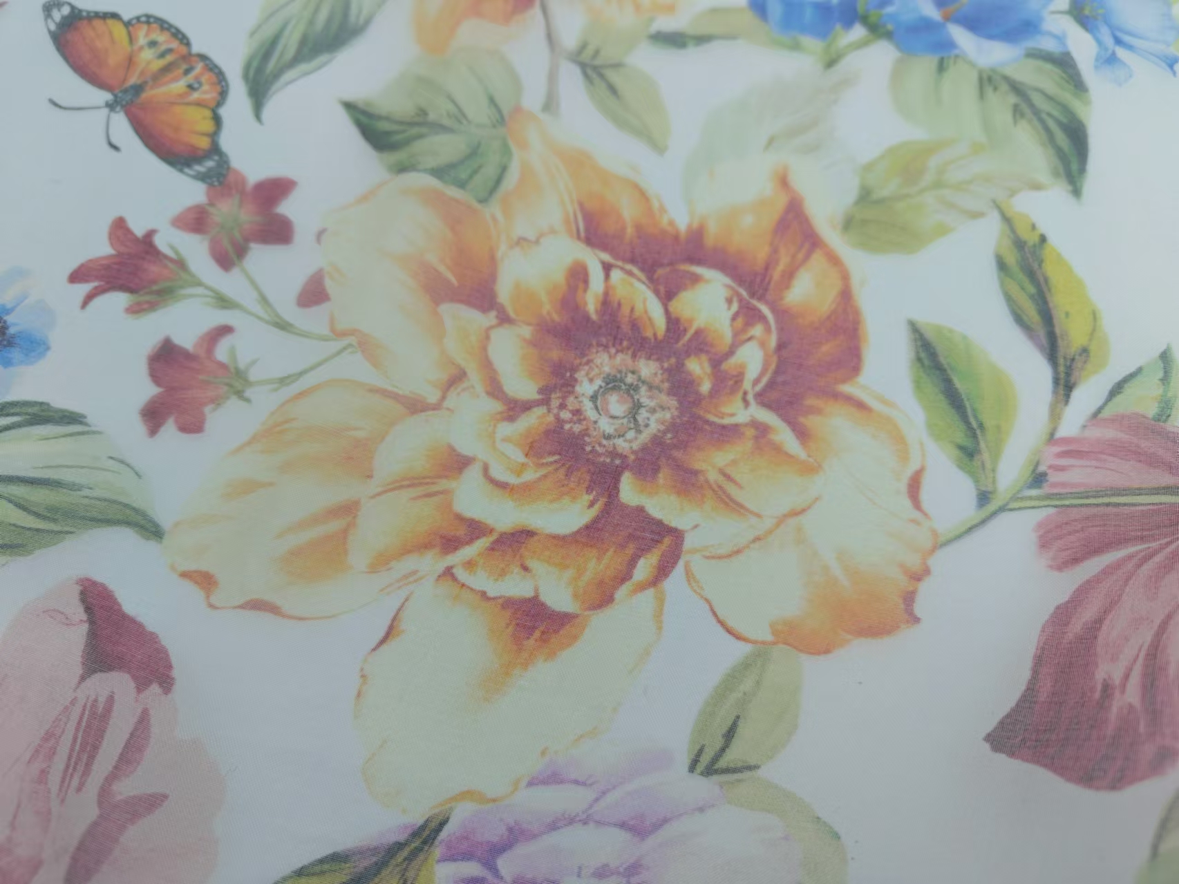 5.5MM Silk Organza Print LF1052-1H