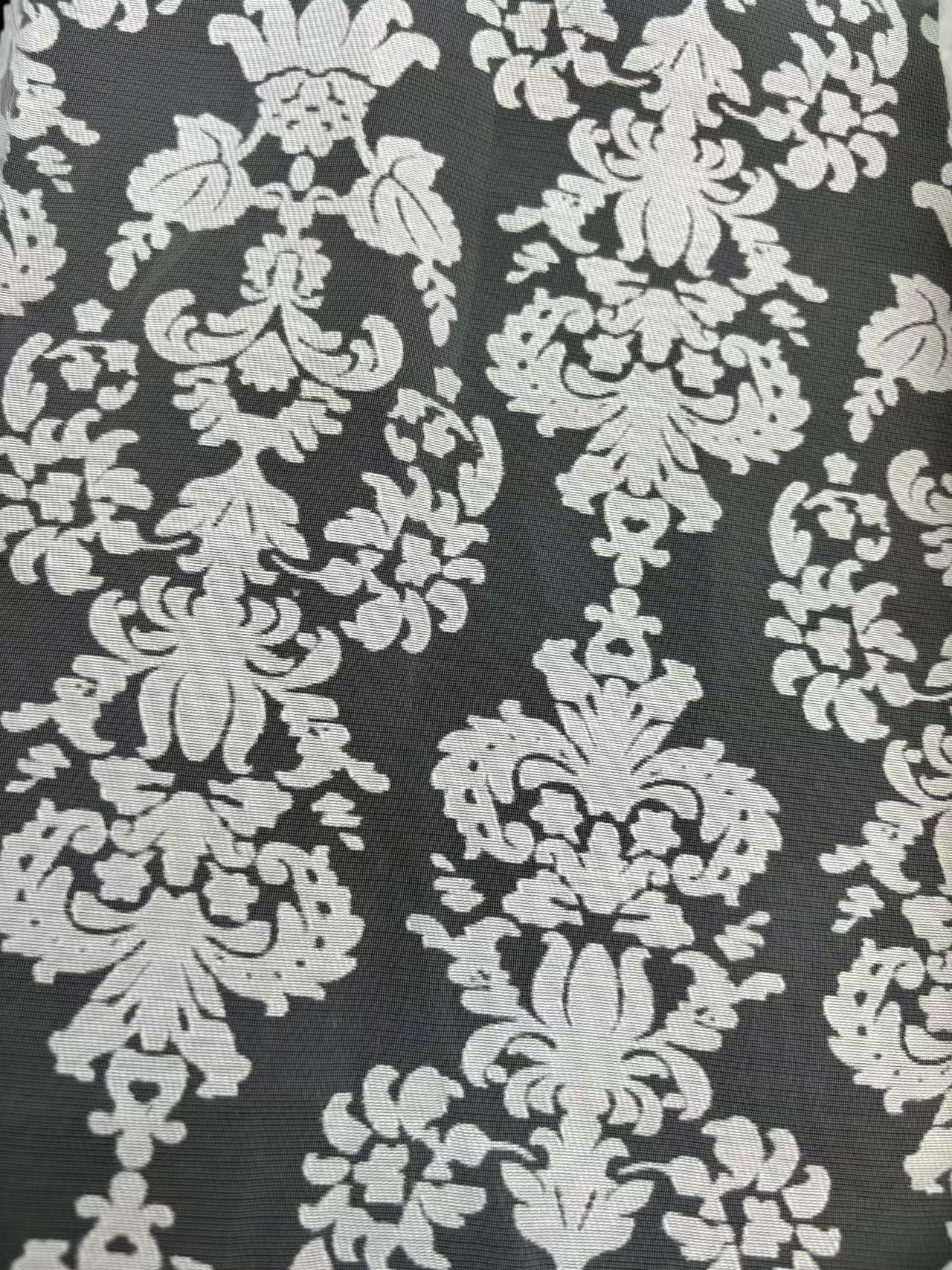 Poly-Cotton Burnt-Out Fabric P27138