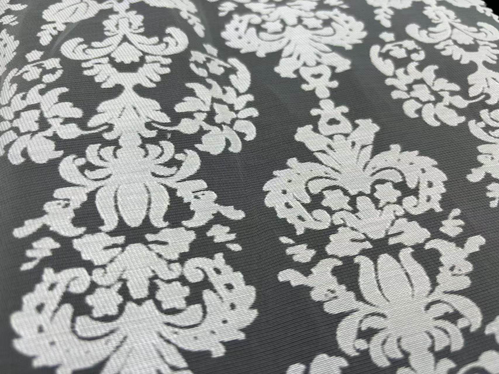 Poly-Cotton Burnt-Out Fabric P27138